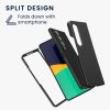 Κάλυμμα Kwmobile για Samsung Galaxy Z Fold 4, Eco leather, Μαύρο, 58680.01