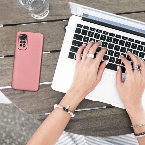 Θήκη Kwmobile για Xiaomi Redmi Note 11/Redmi Note 11s, Silicone, Pink, 58651.31