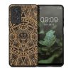 Θήκη Kwmobile για Xiaomi Redmi Note 11 Pro/Redmi Note 11 Pro 5G, Ξύλο, Καφέ/Μαύρο, 57381.03