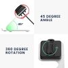 Βάση σύνδεσης για Fitbit Inspire 2/Ace 3, Kwmobile, Μαύρο/Ασημί, Μεταλλικό, 58723.01