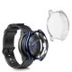 Σετ 2 θηκών για Huami Amazfit GTS 3/Amazfit GTR 3 Pro, Kwmobile, Transparent/Blue, Silicone, 58719.02