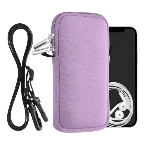 Κάλυμμα Kwmobile Universal, μέγεθος L - 6,5 ίντσες, Neoprene, Purple, 58700.3.108