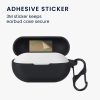 Θήκη για Ambie Sound Earcuffs AM-TW01, Kwmobile, Black, Silicone, 58710.01