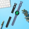 Σετ 2 ιμάντων για Samsung Galaxy Watch 4 (40mm)/Galaxy Watch 4 (44mm)/Galaxy Watch 4 Classic (42mm), Kwmobile, Black/Blue, Silicone, 58740.01