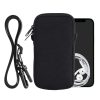 Μέγεθος καλύμματος Kwmobile Universal XL - 6,8 ίντσες, Neoprene, Μαύρο, 58700.4.01