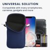Μέγεθος καλύμματος Kwmobile Universal XL - 6,8 ίντσες, Neoprene, Blue, 58700.4.17