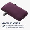 Κάλυμμα Kwmobile Universal, μέγεθος L - 6,5 ίντσες, Neoprene, Purple, 58700.3.114