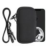 Κάλυμμα Kwmobile Universal, μέγεθος M - 5,5 ίντσες, Neoprene, Μαύρο, 58700.2.01