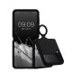 Θήκη kwmobile για Samsung Galaxy Z Flip 3, Silicone, Black, 58783.01