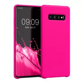   Θήκη Kwmobile για Samsung Galaxy S10 Plus, σιλικόνη, ροζ, 49028.77