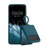 Θήκη kwmobile για Samsung Galaxy Z Flip4, Silicone, Blue, 58786.57