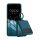 Θήκη kwmobile για Samsung Galaxy Z Flip4, Silicone, Blue, 58786.57