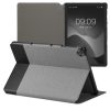 Θήκη για το tablet Huawei MatePad T10/MatePad T10s, Kwmobile, Γκρι/Μαύρο, Textile, 58774.01