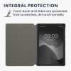 Θήκη για το tablet Huawei MatePad T10/MatePad T10s, Kwmobile, Γκρι/Μαύρο, Textile, 58774.01
