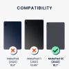 Θήκη για το tablet Huawei MatePad T10/MatePad T10s, Kwmobile, Γκρι/Μαύρο, Textile, 58774.01