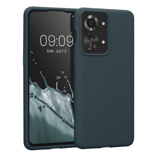 Θήκη Kwmobile για OnePlus Nord 2T, Silicone, Blue, 58764.202