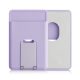 Θήκη μαγνητικής κάρτας συμβατή με Apple iPhone 14 Series/iPhone 13 Series/iPhone 12 Series, Kwmobile, Purple, Plastic, 58791.139