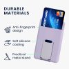 Θήκη μαγνητικής κάρτας συμβατή με Apple iPhone 14 Series/iPhone 13 Series/iPhone 12 Series, Kwmobile, Purple, Plastic, 58791.139