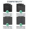 Θήκη μαγνητικής κάρτας συμβατή με Apple iPhone 14 Series/iPhone 13 Series/iPhone 12 Series, Kwmobile, Purple, Plastic, 58791.139