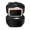Σετ 2 θηκών για Oppo Watch Free, Kwmobile, Μαύρο/Κρεμ, Σιλικόνη, 58877.02