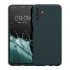 Θήκη Kwmobile για Samsung Galaxy A04s, Σκούρο πράσινο, Σιλικόνη, 58921.202