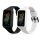 Σετ 2 λουριά για Huawei Band 7/Band 6/Honor Band 6, Kwmobile, Μαύρο/Λευκό, Σιλικόνη, 58914.02