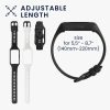 Σετ 2 λουριά για Huawei Band 7/Band 6/Honor Band 6, Kwmobile, Μαύρο/Λευκό, Σιλικόνη, 58914.02