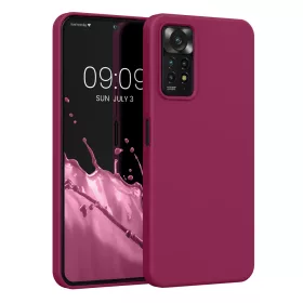   Θήκη Kwmobile για Xiaomi Redmi Note 11 Pro/Redmi Note 11 Pro 5G, Silicon, Purple, 57373.100