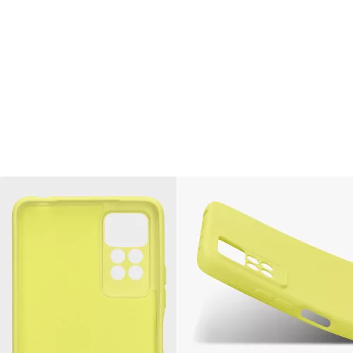 Θήκη Kwmobile για Xiaomi Redmi Note 11 Pro/Redmi Note 11 Pro 5G, Silicon, Yellow, 57919.165
