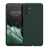 Θήκη Kwmobile για Samsung Galaxy A04s, Σκούρο πράσινο, Σιλικόνη, 58921.169