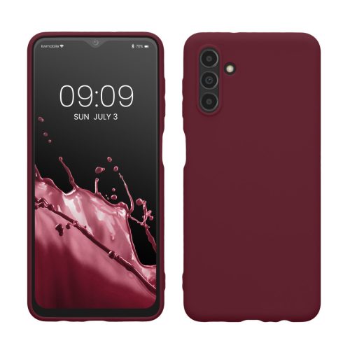 Θήκη Kwmobile για Samsung Galaxy A04s, Μωβ, Σιλικόνη, 58921.187