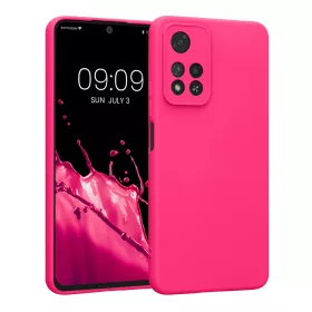   Θήκη Kwmobile για Xiaomi Redmi Note 11 Pro Plus 5G, σιλικόνη, ροζ, 58097.77