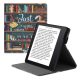 Θήκη για Amazon Kindle Oasis 10, Kwmobile, Πολύχρωμη, Οικολογικό δέρμα, 49418.05