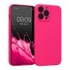 Θήκη Kwmobile για Apple iPhone 13 Pro Max, Silicone, Pink, 58956.77