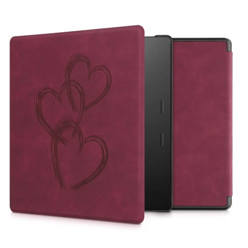 Θήκη για Amazon Kindle Oasis 10, Kwmobile, Red, Eco-leather, 56972.09