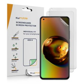   Σετ 3 προστατευτικών μεμβρανών Kwmobile για Xiaomi Mi 11 Lite 5G/11 Lite 5G NE, Εμπρός, Πολυμερές, 57232.2