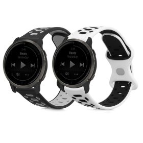   Σετ 2 ιμάντων για Garmin Venu Sq/Venu 2 Plus/Vivomove, Kwmobile, Multicolor, Silicone, 58991.01