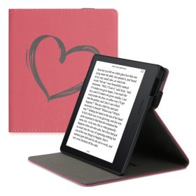   Κάλυμμα για Amazon Kindle Oasis 10, Kwmobile, Red, Eco-leather, 49418.08