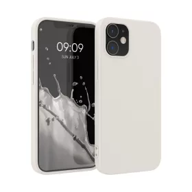   Θήκη Kwmobile για Apple iPhone 12/iPhone 12 Pro, Silicone, White, 53938.204