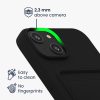 Θήκη Kwmobile για Apple iPhone 14, Silicone, Black, 59112.01
