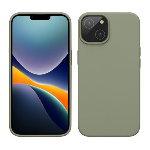 Θήκη Kwmobile για Apple iPhone 14, Silicone, Green, 59071.172