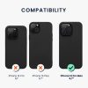Θήκη Kwmobile για Apple iPhone 14 Pro Max, Silicone, Black, 59074.01