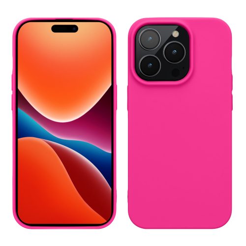 Θήκη Kwmobile για Apple iPhone 14 Pro, Silicone, Pink, 59077.77