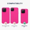 Θήκη Kwmobile για Apple iPhone 14 Pro, Silicone, Pink, 59077.77