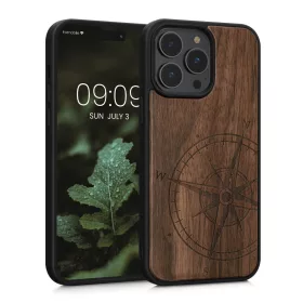   Θήκη Kwmobile για Apple iPhone 14 Pro Max, Ξύλο, Καφέ, 59127.01