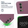 Θήκη Kwmobile για Vivo Y72 5G, Silicone, Purple, 59095.167