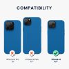 Θήκη Kwmobile για Apple iPhone 14, Silicone, Blue, 59071.228
