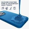 Θήκη Kwmobile για Apple iPhone 14, Silicone, Blue, 59071.228