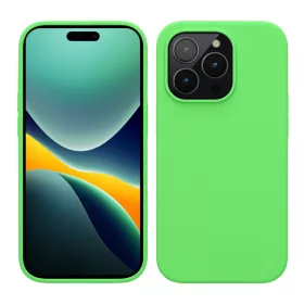   Θήκη Kwmobile για Apple iPhone 14 Pro, Silicone, Green, 59073.159