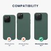 Θήκη Kwmobile για Apple iPhone 14 Pro Max, Silicone, Green, 59074.166